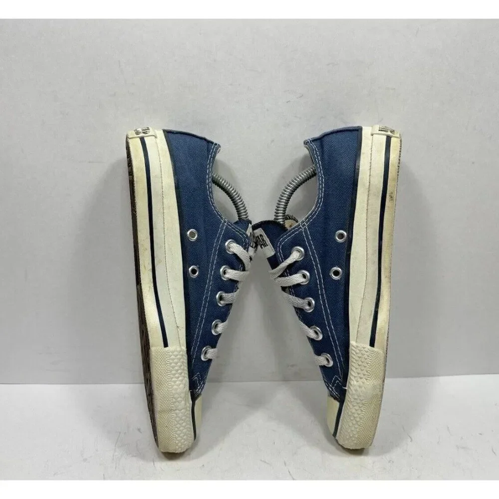 Vintage Converse All Star Chuck Taylor Blue Low‎ Top Made in USA Size Men’s Sz 3